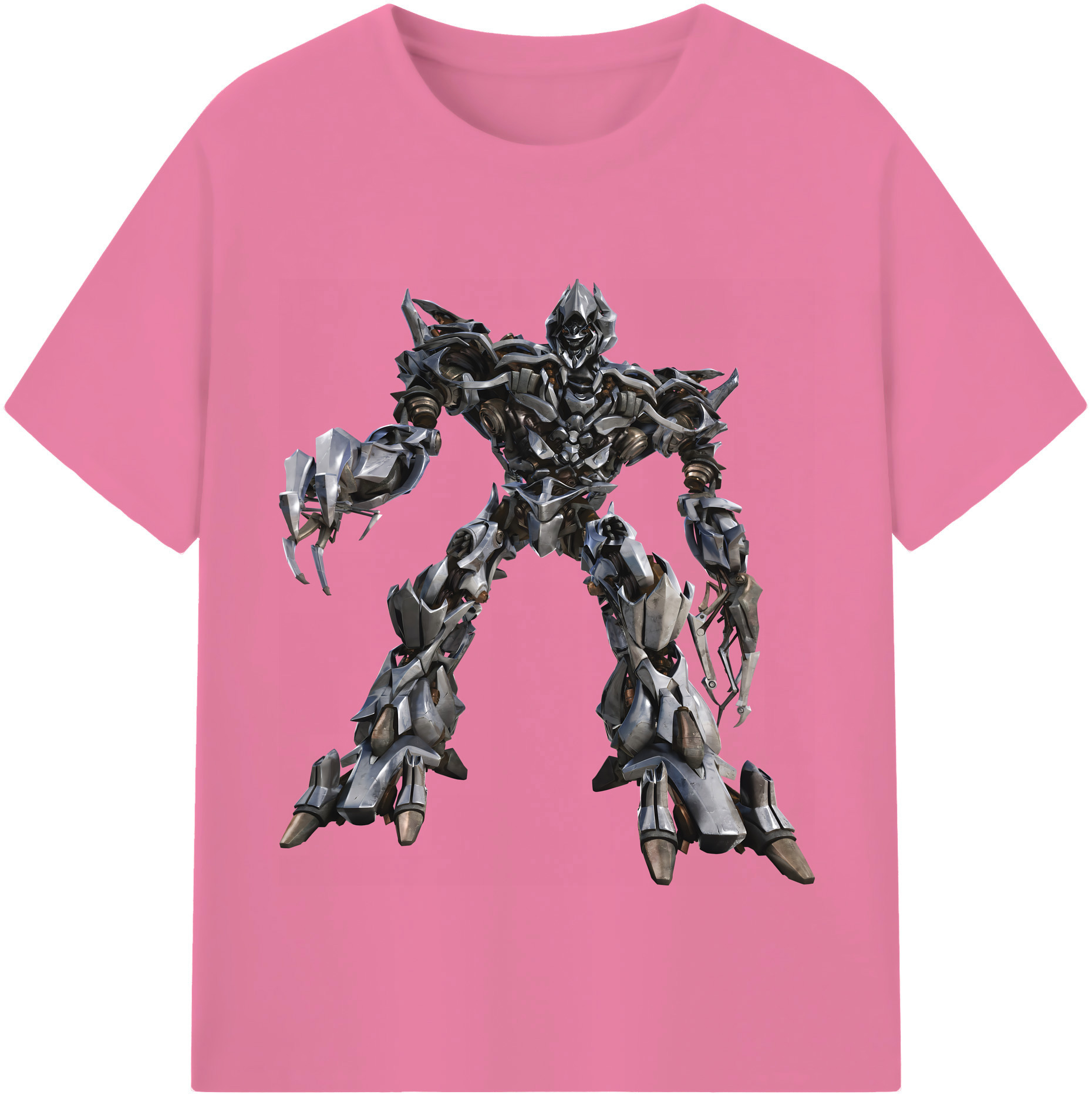 （画像用） Transformers トランスフォーマー 綿100％半袖Tシャツ（フロントプリント）